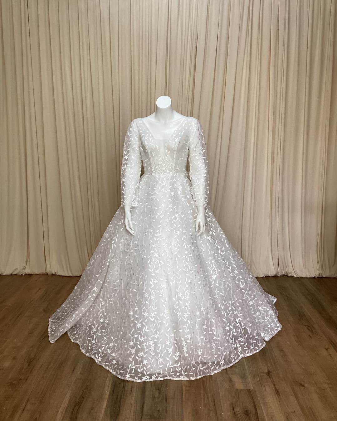 A-line wedding dress