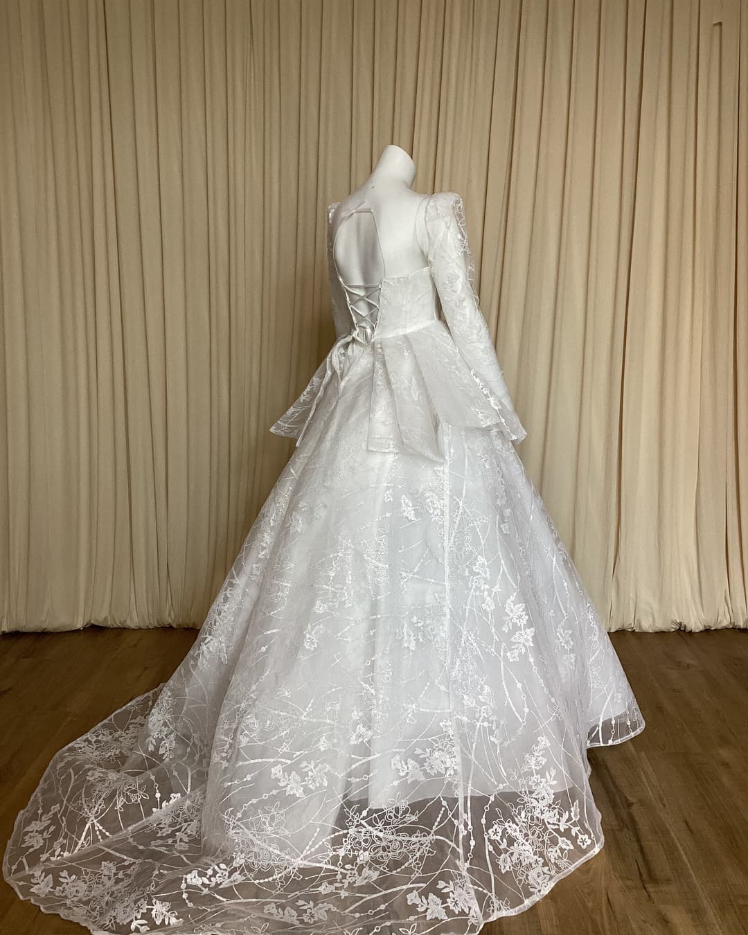 A-line wedding dress
